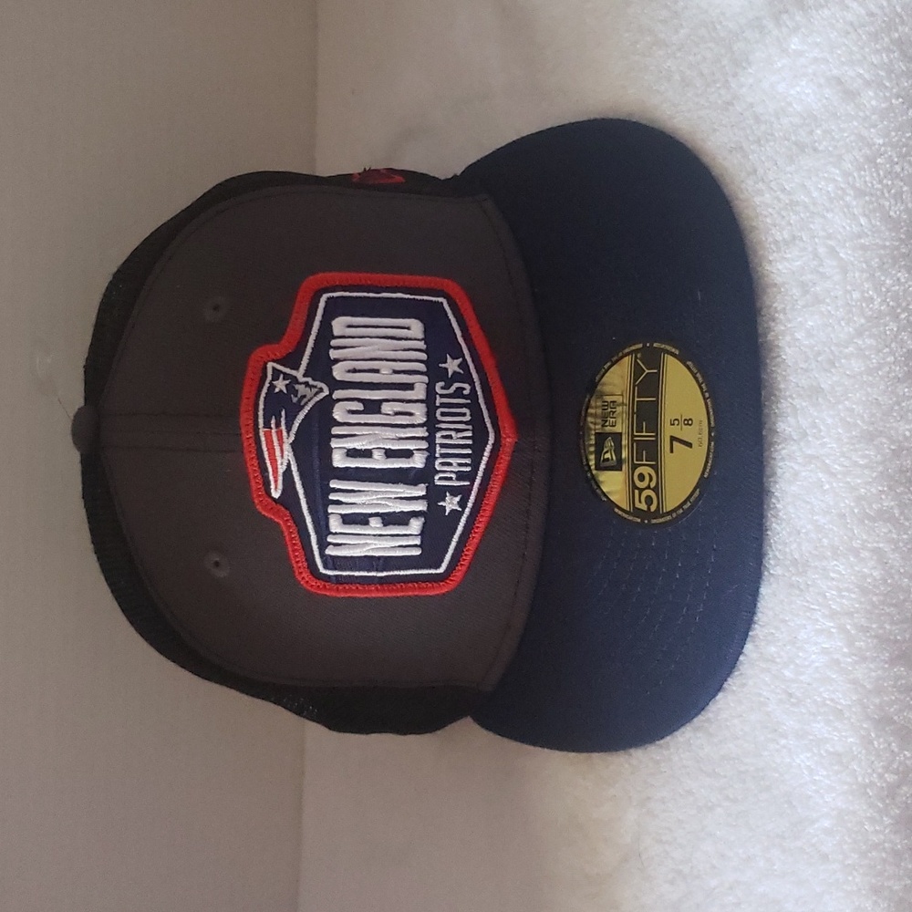 New Era | NWOT Men's59Fifty Baseball Cap for New England Patriots Sz 7 5/8